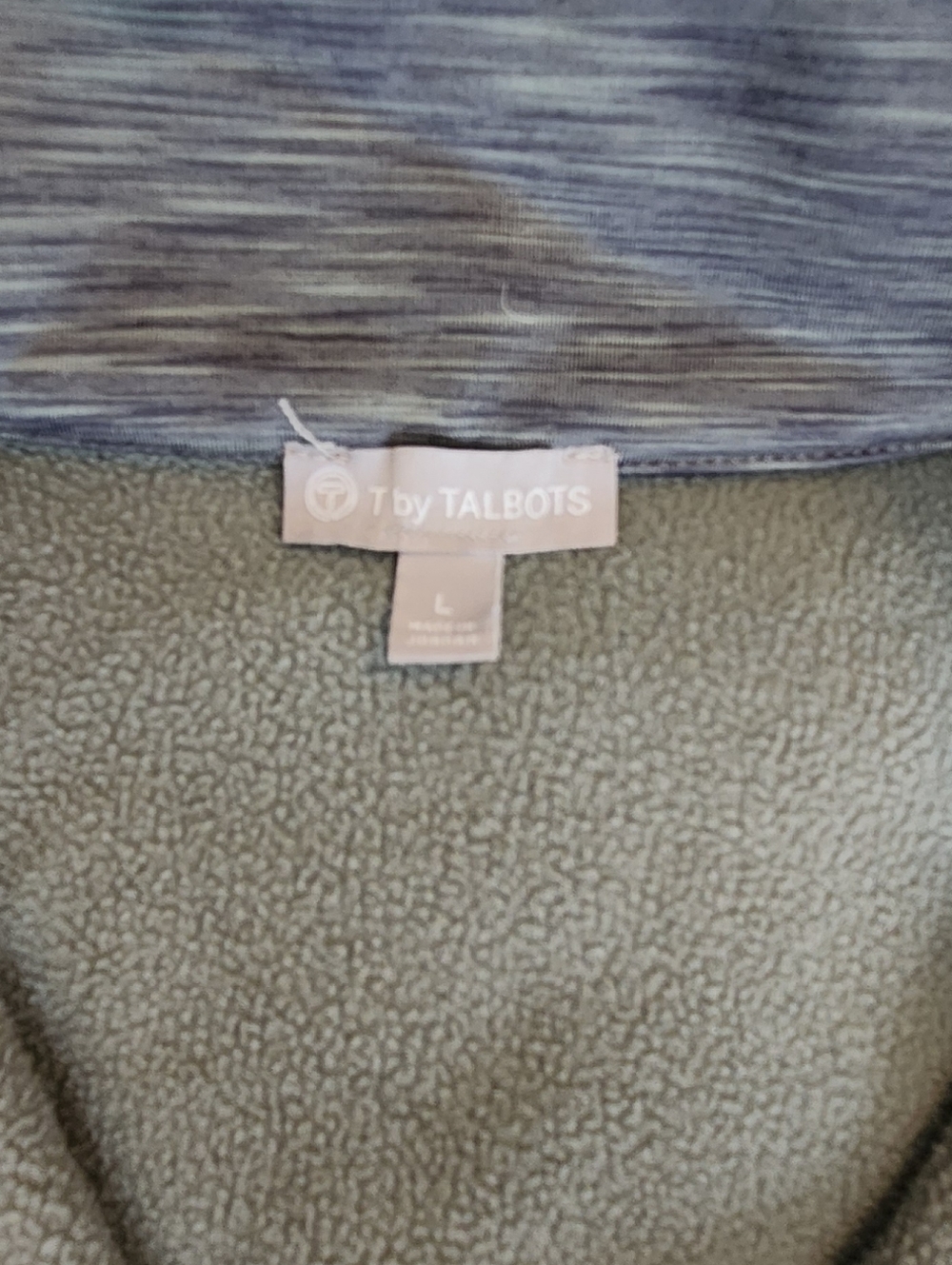 Talbots Brushed Scuba High-Low Jacket Large - Picture 8 of 8